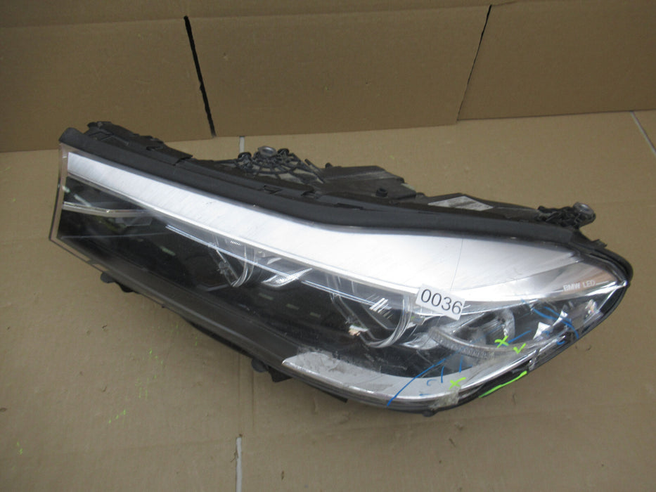 2016 2017 2018 2019 BMW 7 Series Driver LEFT LH LED Headlight LAMP OEM