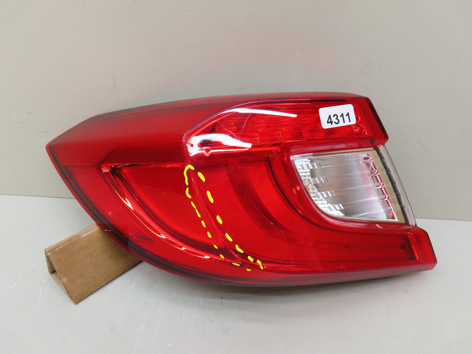2018-2022 HONDA ACCORD REAR LEFT DRIVER SIDE TAIL LIGHT LED OEM