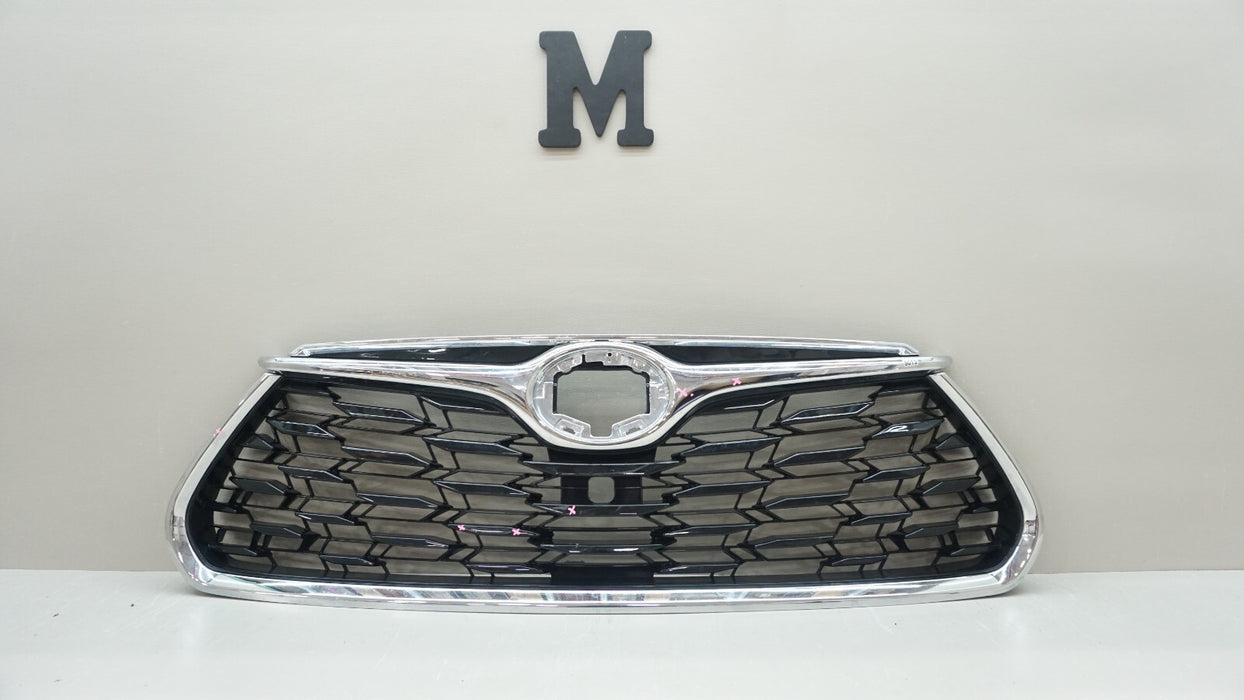 2020-2023 TOYOTA HIGHLANDER FRONT UPPER RADIATOR GRILLE GRILL 53101-0E330 OEM