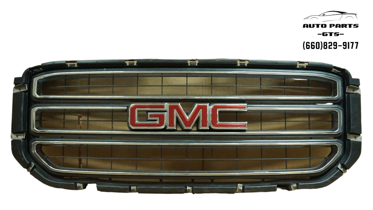 2015-2018 GMC YUKON FRONT BUMPER UPPER CENTER EXTERIOR GRILLE GRILL TRIM OEM