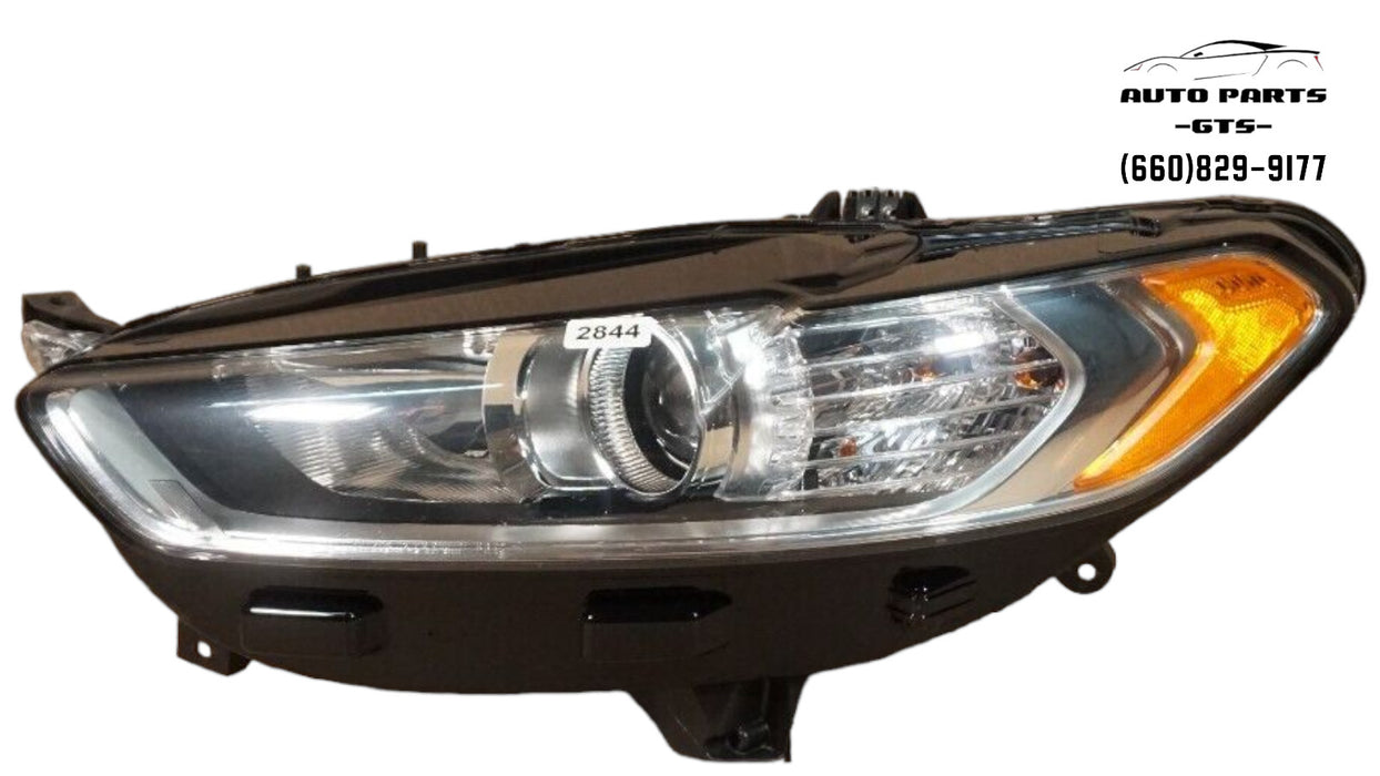 2017-2019 FORD FUSION FRONT LEFT DRIVER SIDE HEADLIGHT HALOGEN LIGHT LAMP OEM