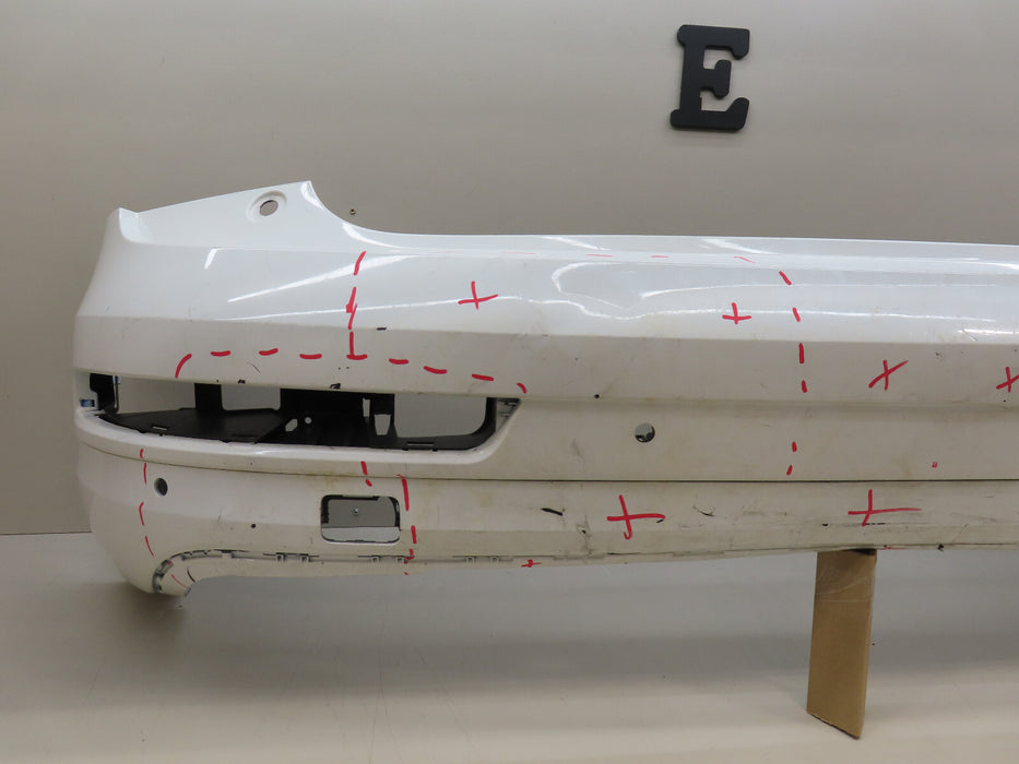 2016 2017 2018 AUDI Q3 REAR UPPER/MIDDLE BUMPER COVER OEM 8U0.807.385.C