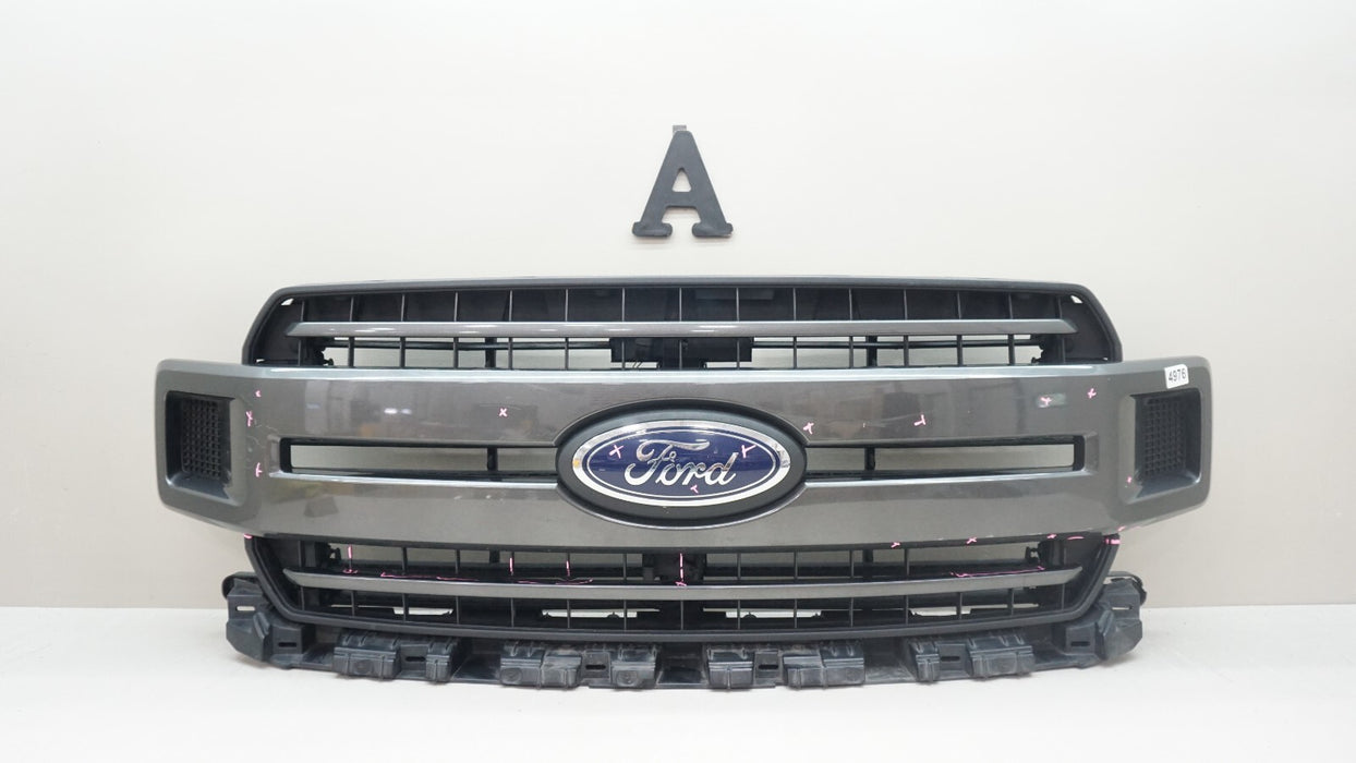 2018-2020 FORD F-150 F150 FRONT RADIATOR GRILLE W/ ACTIVE SHUTTER JL34-8475 OEM