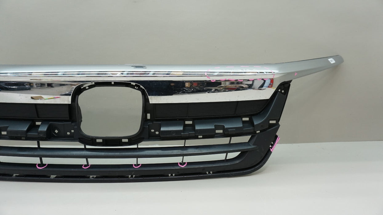2019-2021 HONDA PILOT FRONT UPPER MAIN GRILLE 71121-TG7X-A5 OEM 19 20 21