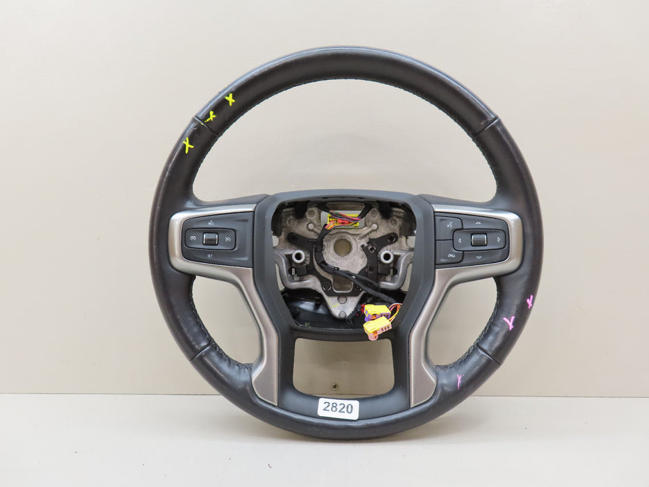 2019-2023 CHEVROLET/GMC SILVERADO TAHOE YUKON SIERRA STEERING WHEEL OEM