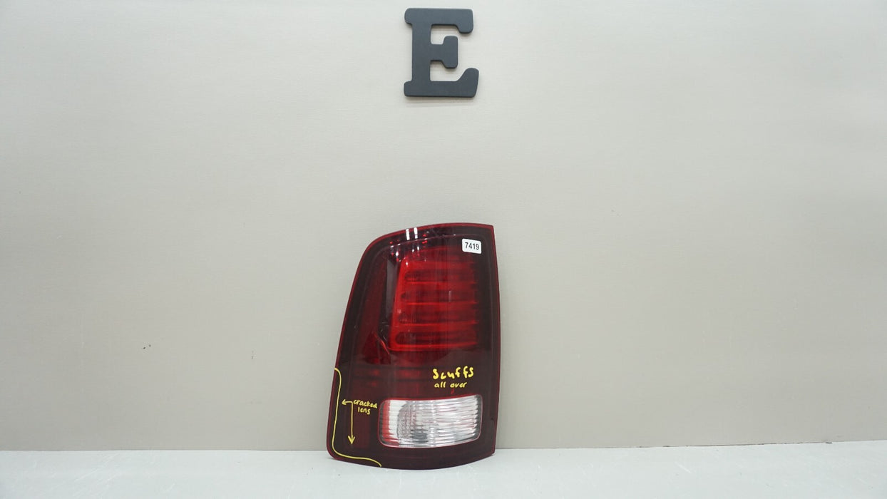 2013-2022 DODGE RAM 1500 2500 3500 REAR LEFT DRIVER SIDE TAIL LIGHT AFTERMARKET