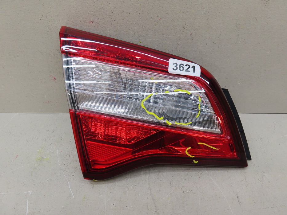 2015-2019 SUBARU LEGACY REAR LEFT DRIVER INNER TAIL LIGHT OEM