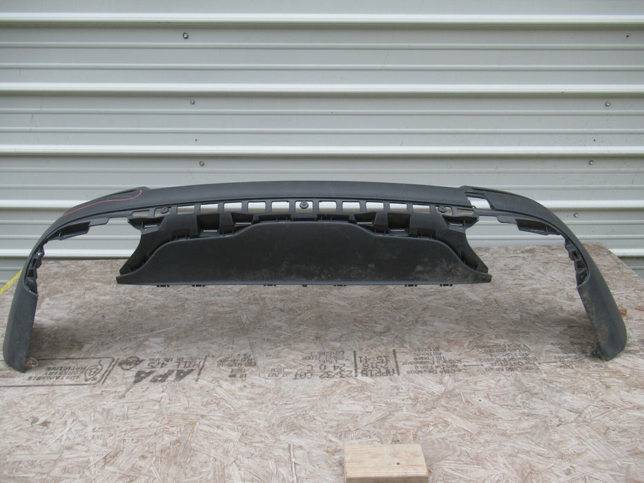 2016-2018 MERCEDES BENZ GLC300 REAR LOWER BUMPER COVER VALANCE BLACK OEM