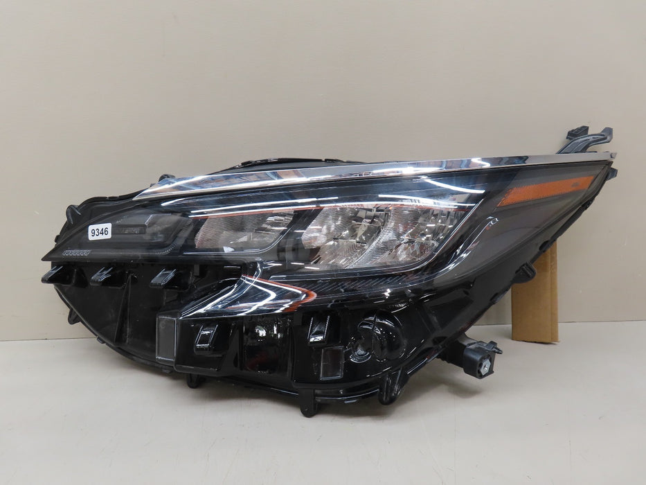 2021-2024 TOYOTA SIENNA FRONT LEFT DRIVER SIDE HEADLIGHT LED OEM 9346