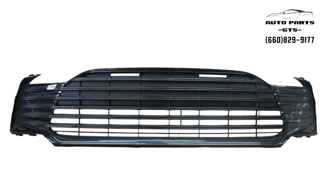 2021-2022 TOYOTA CAMRY FRONT BUMPER CENTER GRILLE GRILL TRIM BLACK OEM 21 22