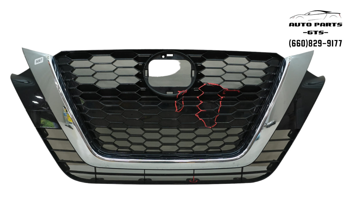 2019-2021 NISSAN ALTIMA FRONT UPPER GRILL GRILLE OEM 623106CA1A 19 20 21