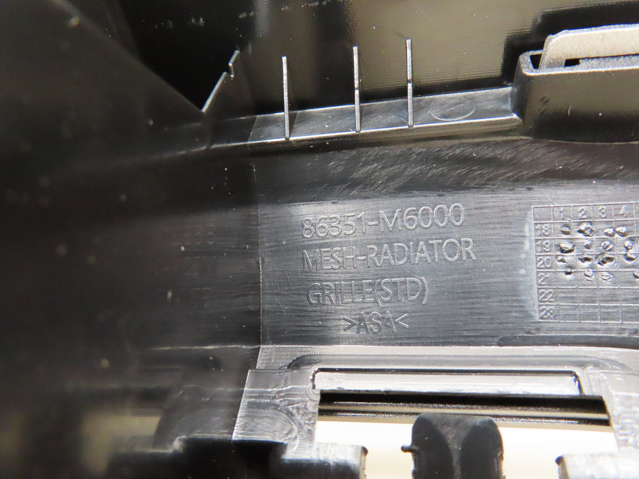 2019-2021 KIA FORTE FRONT UPPER RADIATOR GRILL GRILLE OEM 86351-M6000