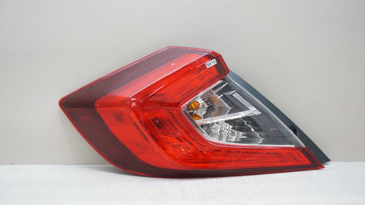 2016-2021 HONDA CIVIC REAR LEFT DRIVER SIDE TAIL LIGHT OEM