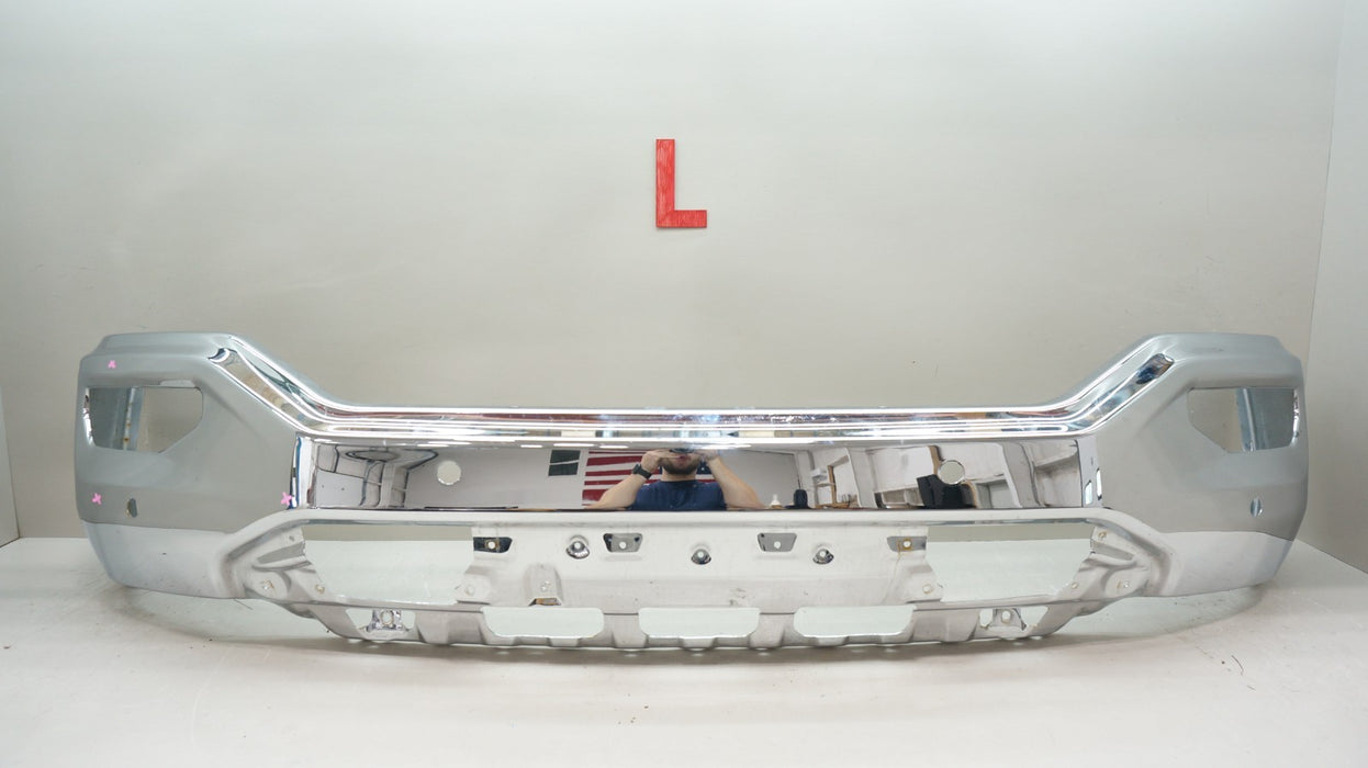 2016-2018 GMC SIERRA 1500 FRONT METAL BUMPER COVER AFTERMARKET CAPA