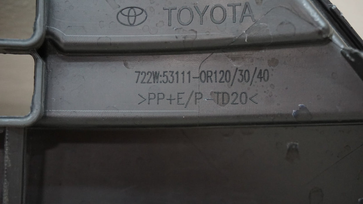 2019-2021 TOYOTA RAV4 ADVENTURE FRONT UPPER RADIATOR GRILLE OEM 531110R120