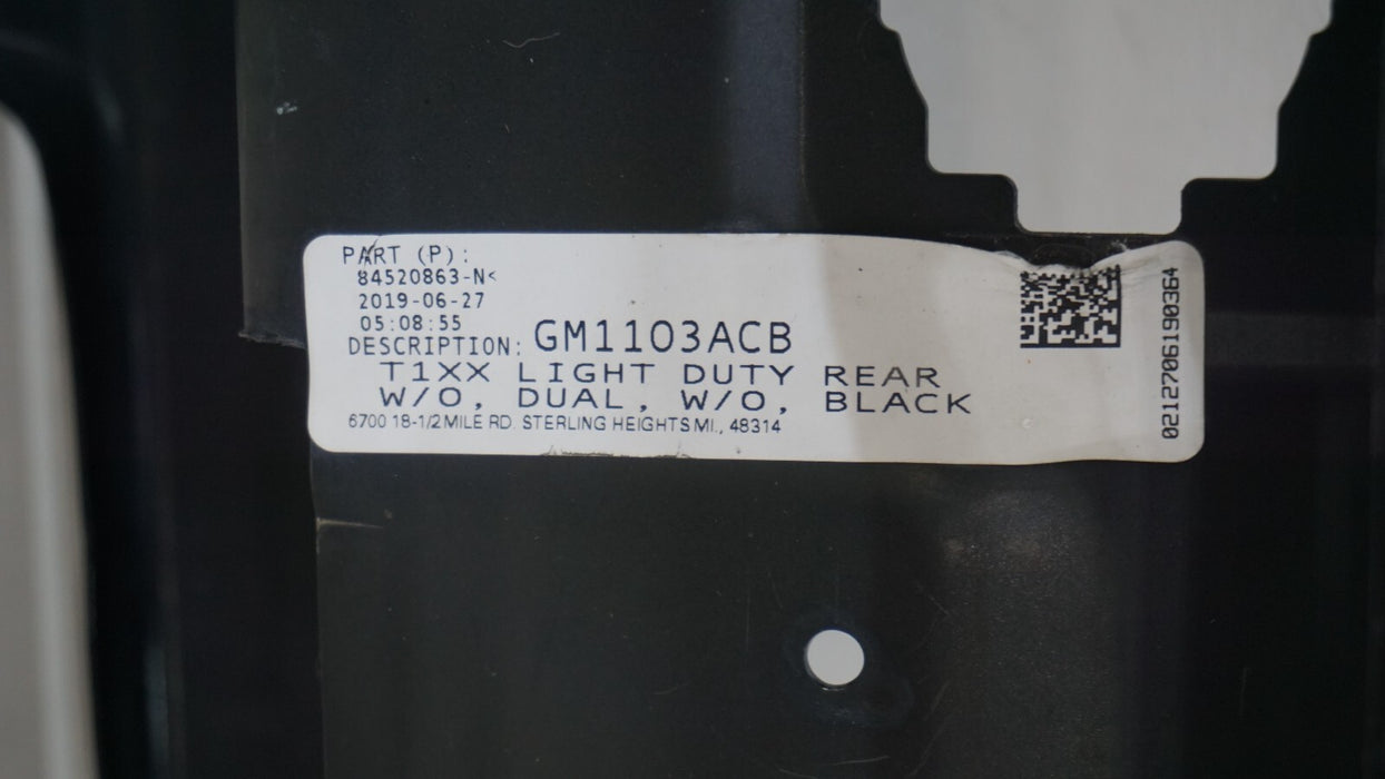 2019-2021 CHEVROLET SILVERADO GMC SIERRA 1500 REAR METAL BUMPER COVER PANEL OEM