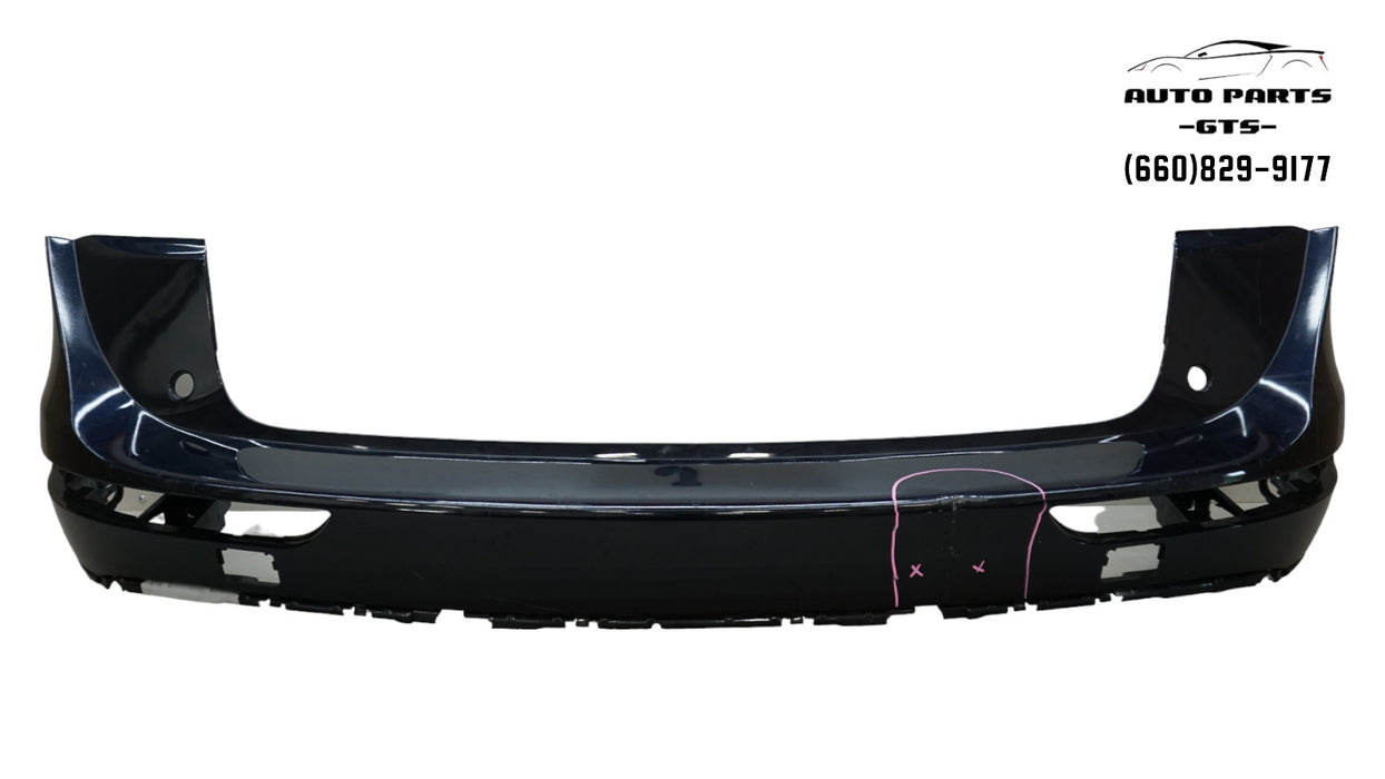 2008-2010 AUDI Q5 REAR BUMPER COVER PANEL PLASTIC BLACK OEM 8R0807385C