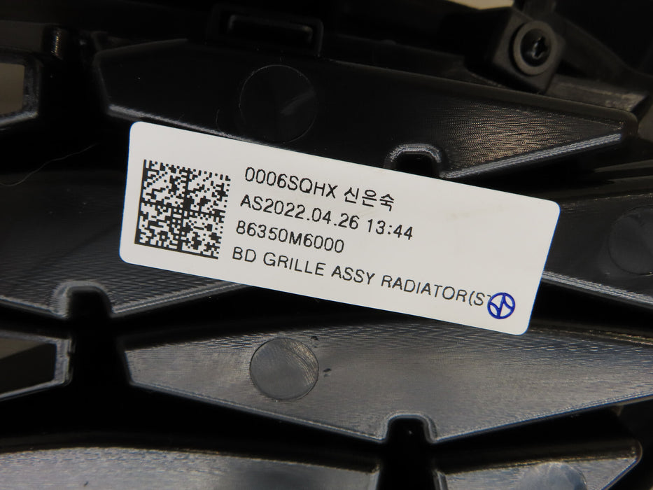 2019-2021 KIA FORTE FRONT UPPER RADIATOR GRILL GRILLE OEM 86351-M6000