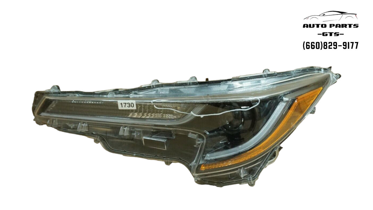 2020-2021 TOYOTA COROLLA FRONT LEFT DRIVER SIDE HEADLIGHT LED LAMP LIGHT OEM