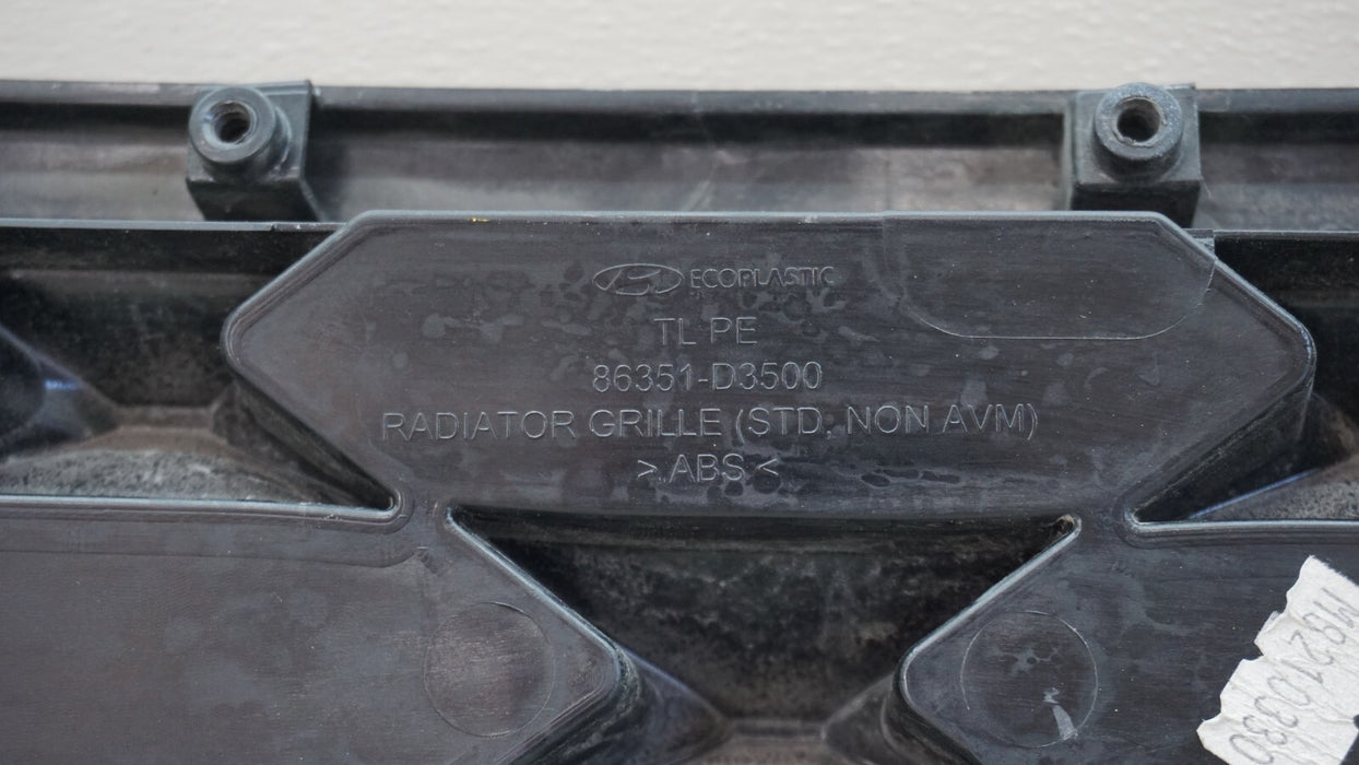 2019-2021 HYUNDAI TUCSON FRONT BUMPER GRILL GRILLE OEM 19 20 21 86351-D3500