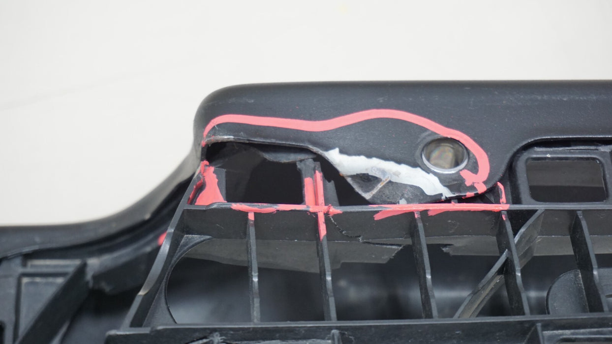 2019-2022 DODGE RAM REBEL 1500 DUAL EXHAUST REAR METAL BUMPER OEM 68404446AB