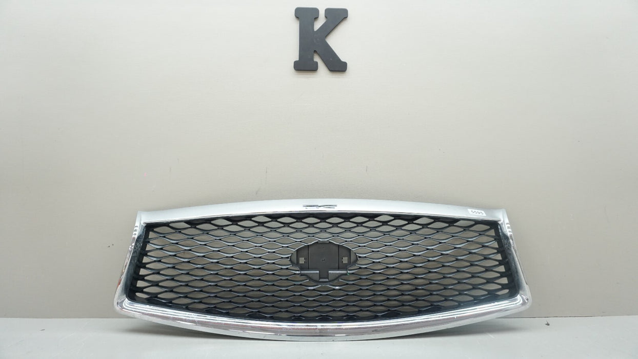 2014-2017 INFINITI Q50 FRONT BUMPER RADIATOR CENTER GRILLE OEM 623104HB0A