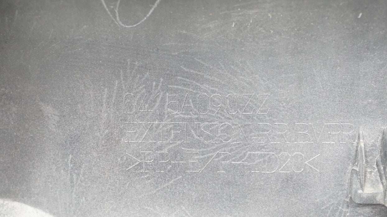 2019-2022 MITSUBISHI OUTLANDER REAR LOWER BUMPER VALANCE PANEL OEM 6415A090ZZ