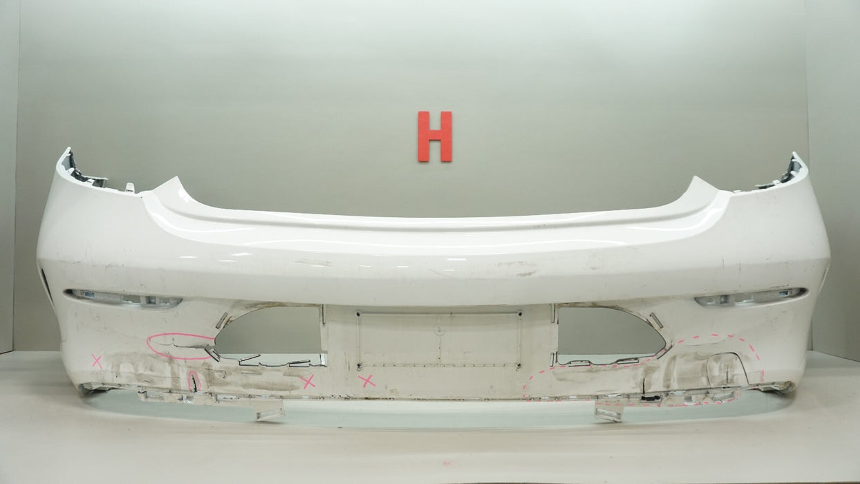 2017-2018 MERCEDES C CLASS C205 REAR BUMPER COVER PANEL OEM