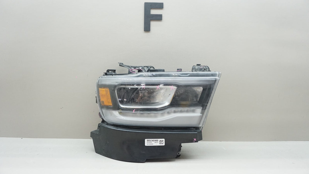2019-2023 DODGE RAM 1500 FRONT RH RIGHT PASSENGER SIDE HEADLIGHT OEM