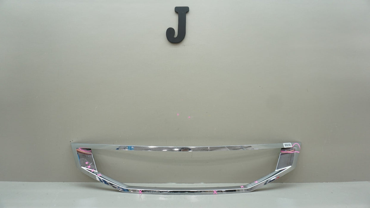 2008-2010 HONDA ACCORD FRONT MAIN GRILLE CHROME TRIM 71122-TE0A-A010 OEM
