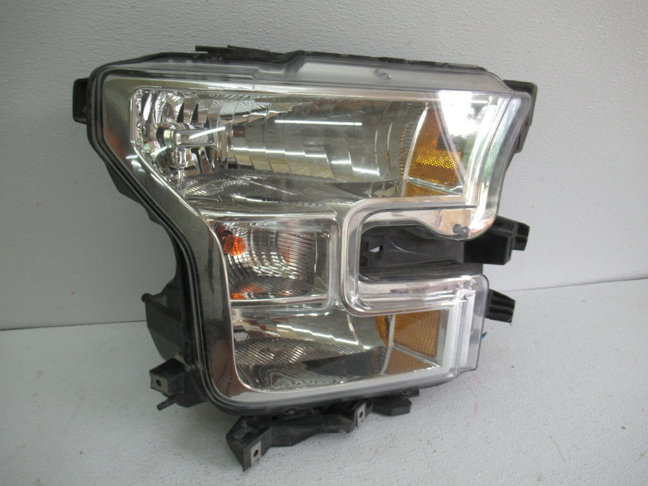 2015-2017 FORD F150 FRONT RIGHT PASSENGER SIDE HEADLIGHT HEADLAMP HALOGEN OEM