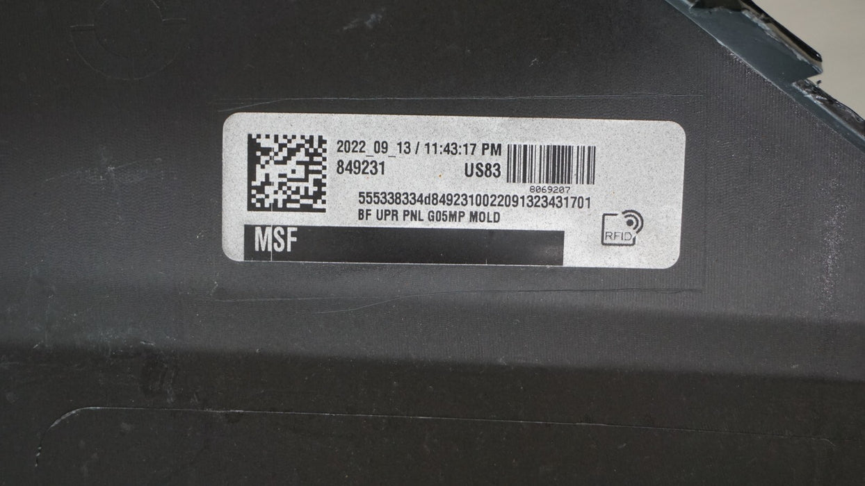 2019-2022 BMW X5 X5M FRONT BUMPER COVER PANEL OEM 5111-8069207