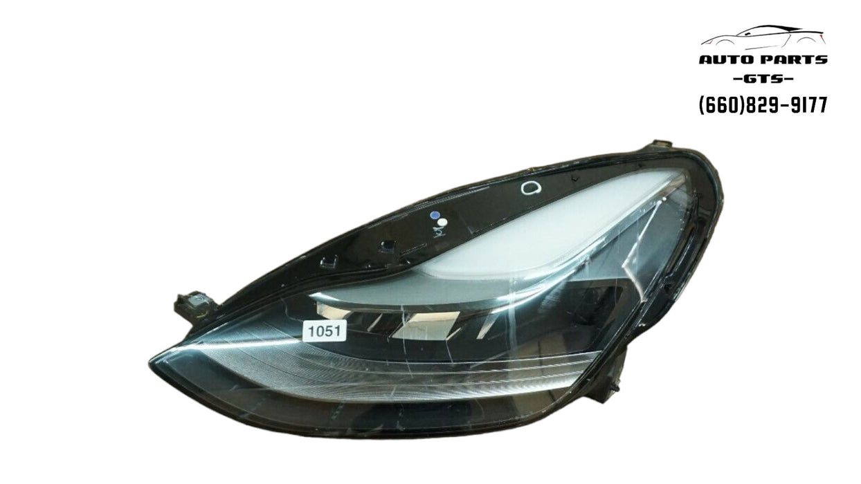2021-2022 TESLA MODEL 3 Y FRONT LEFT DRIVER HEADLIGHT LED MATRIX ADAPTIVE OEM