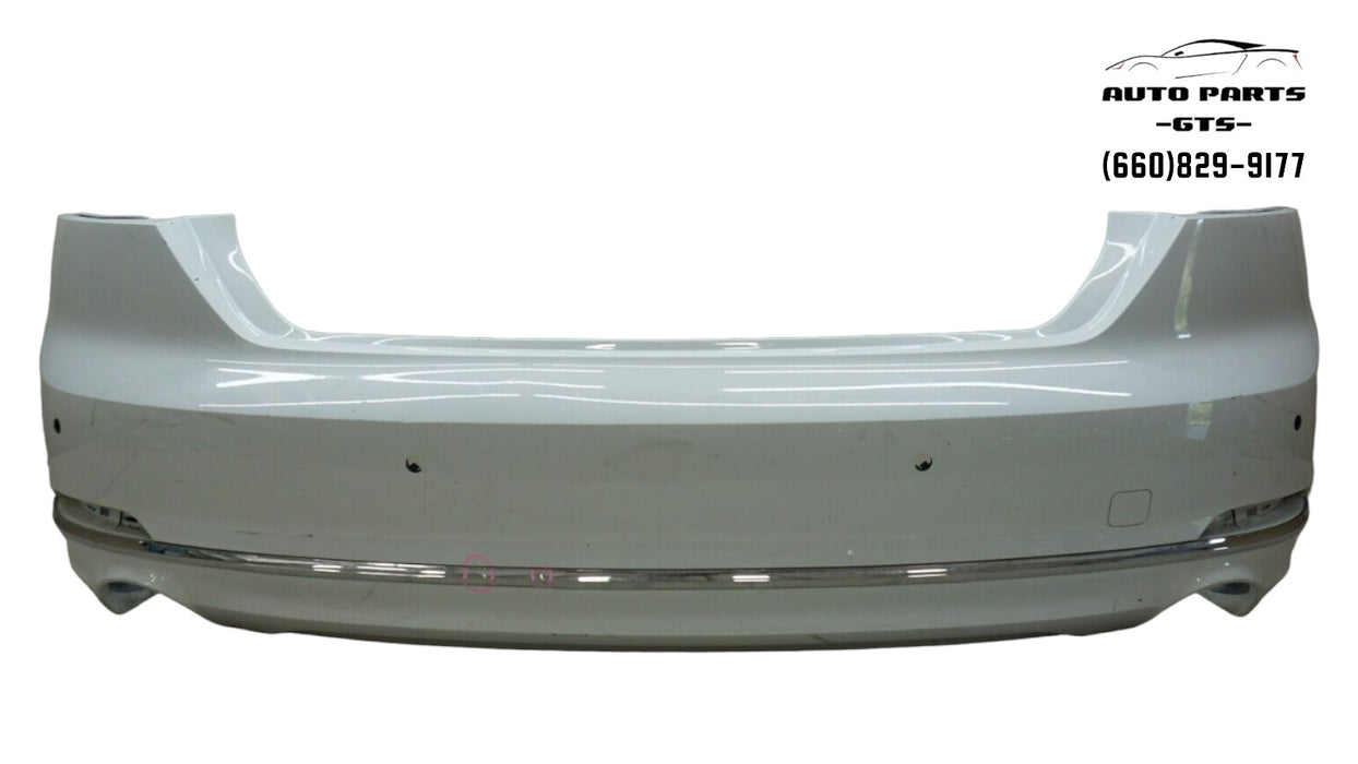 2018-2019 AUDI A5 QUATTRO COUPE REAR BUMPER COVER W/ SENSOR HOLE OEM 8W6807521A