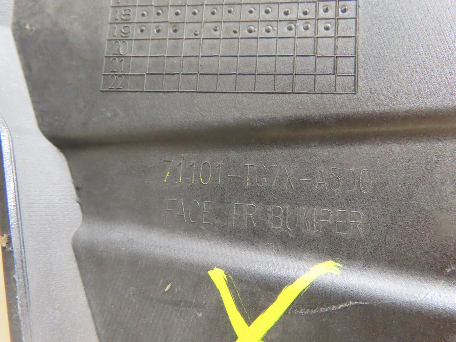 2019-2021 HONDA PILOT SUV FRONT BUMPER COVER PANEL PLASTIC OEM 71101-TG7X-A500