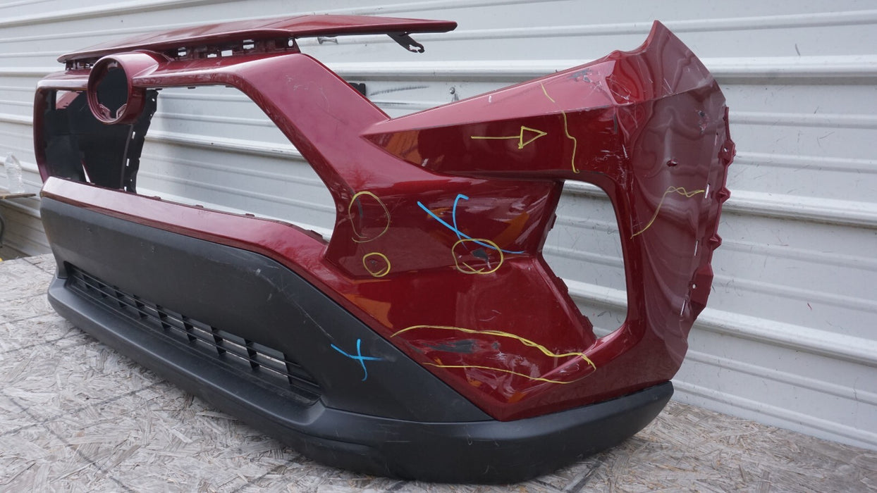 2019-2021 TOYOTA RAV4 RAV-4 FRONT BUMPER COVER OEM 53113-0R091