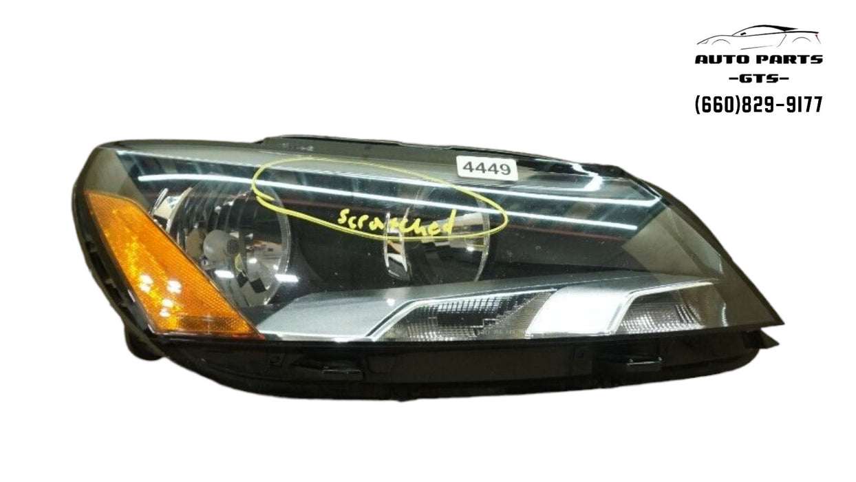 2012-2015 VOLKSWAGEN PASSAT FRONT RIGHT PASSENGER SIDE HEADLIGHT HALOGEN OEM