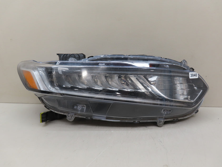 2018-2020 HONDA ACCORD FRONT RIGHT PASSENGER SIDE HEADLIGHT HALOGEN/LED OEM