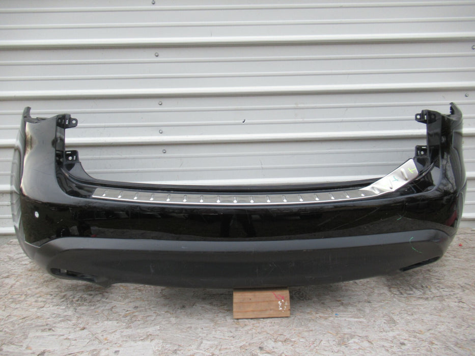 2014-2017 INFINITI QX70 REAR BUMPER COVER PANEL W/ PARK SENSORS HOLES OEM