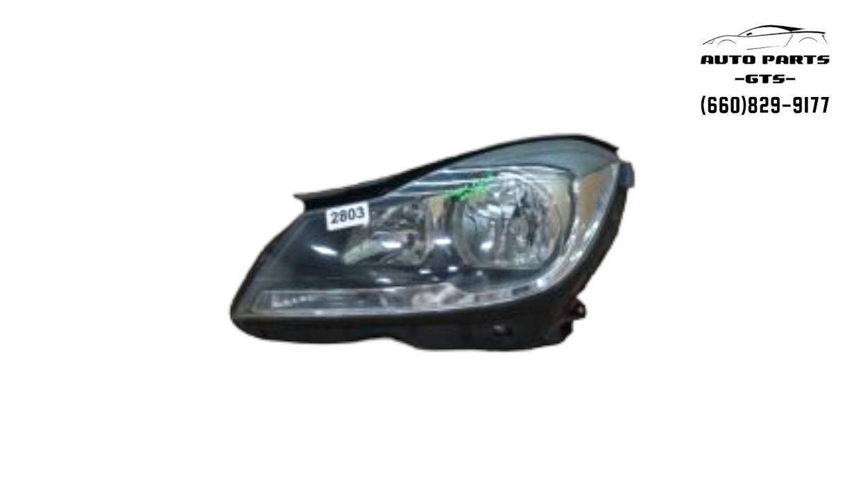 2012-2015 MERCEDES BENZ C250 C350 C63 AMG LEFT DRIVER SIDE HEADLIGHT OEM