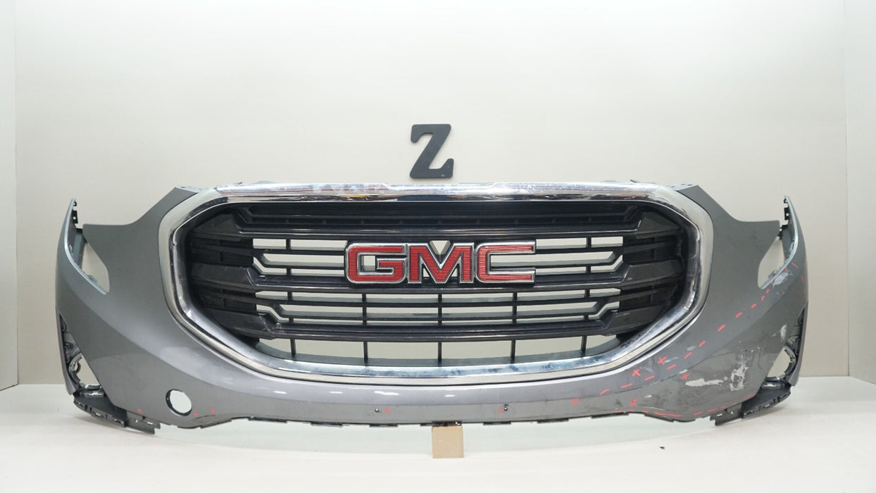 2018-2021 GMC TERRAIN FRONT BUMPER COVER PANEL W GRILLE OEM 84248517
