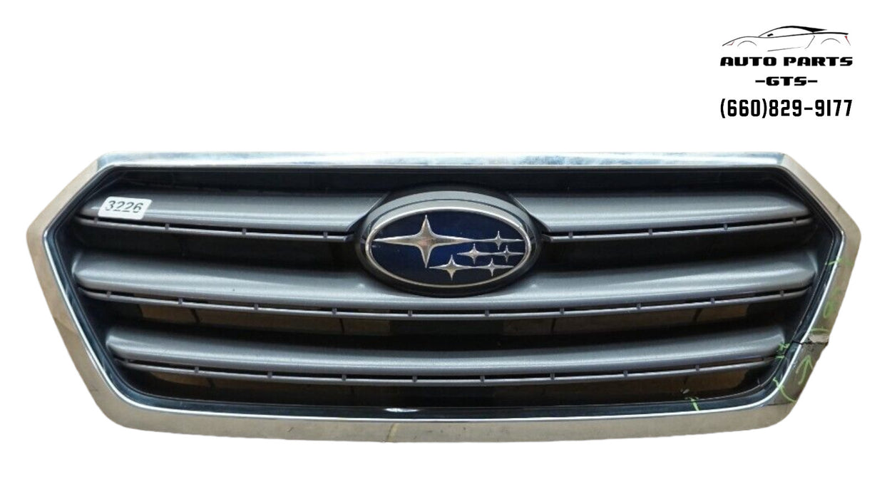 2015-2017 SUBARU LEGACY FRONT RADIATOR GRILL GRILLE 91121AL00A W/ EMBLEM OEM