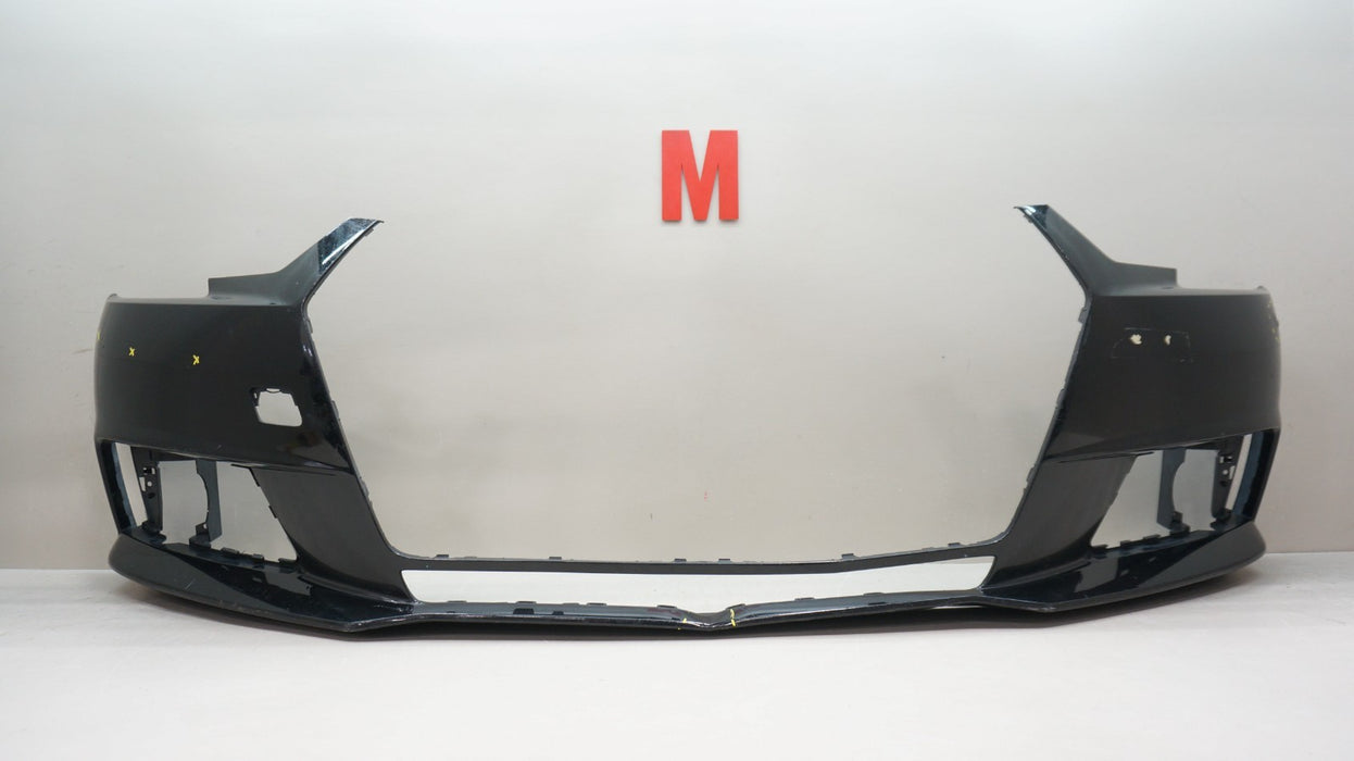 2017-2019 AUDI A4 FRONT BUMPER COVER PANEL OEM 8W0807437