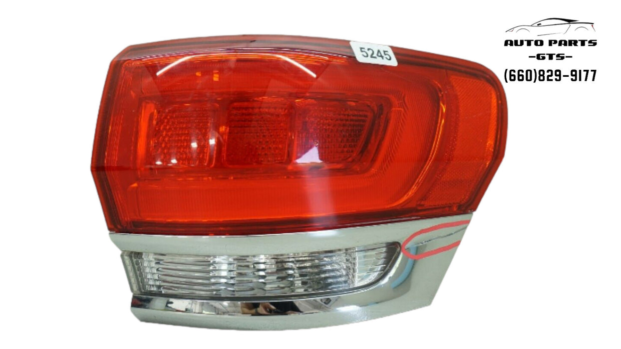 2014-2018 JEEP GRAND CHEROKEE REAR RIGHT SIDE OUTER TAIL LIGHT OEM 68110016AD