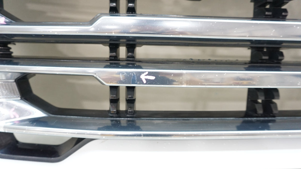 2019-2021 GMC SIERRA 1500 FRONT UPPER RADIATOR GRILLE 84458485 OEM 19 20 21