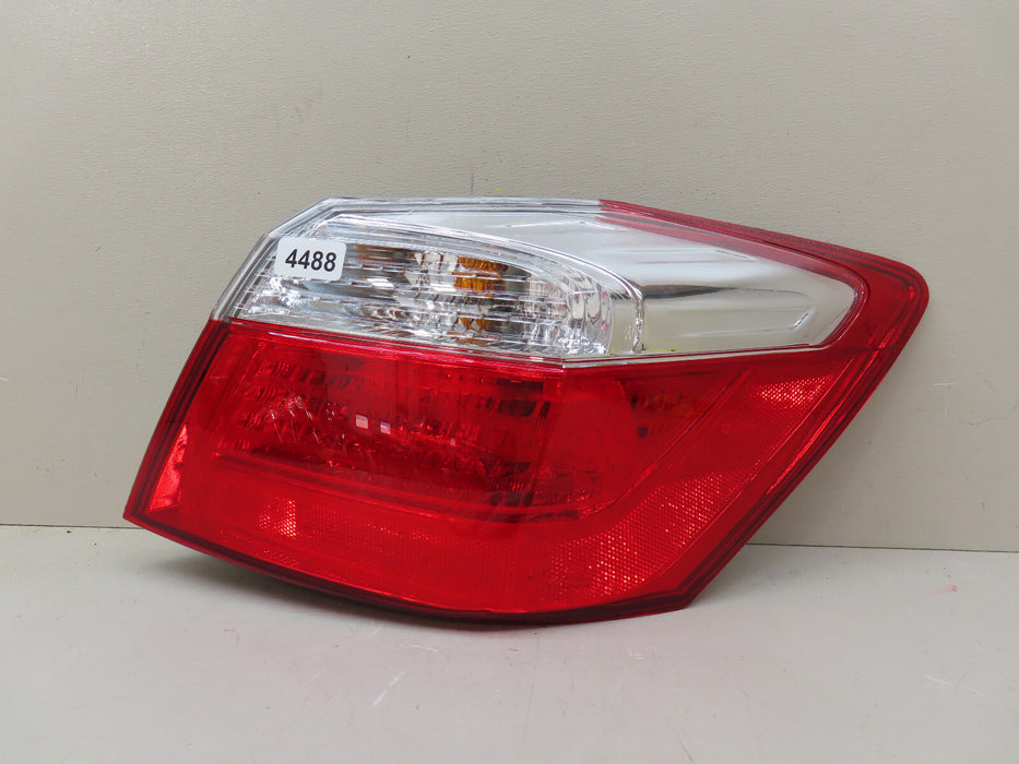 2013-2015 HONDA ACCORD REAR RIGHT PASSENGER SIDE TAIL LIGHT OUTER CAPA