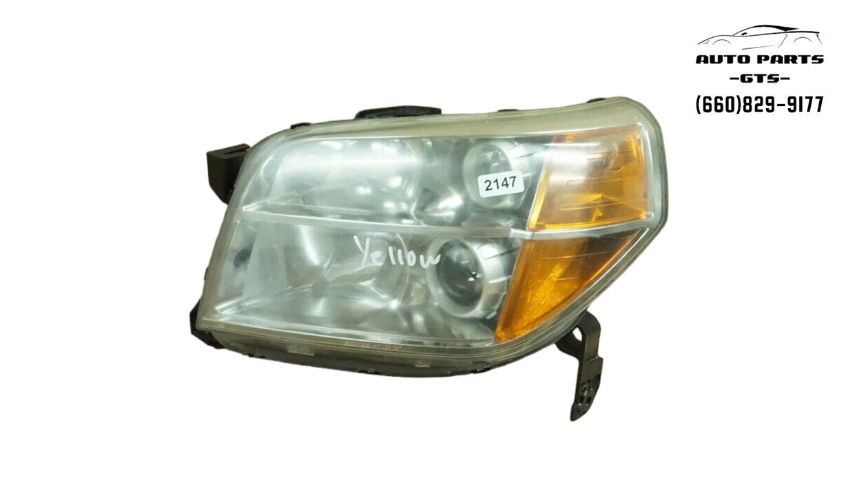 2006-2008 HONDA PILOT FRONT LEFT DRIVER SIDE HALOGEN HEADLIGHT HEADLAMP OEM