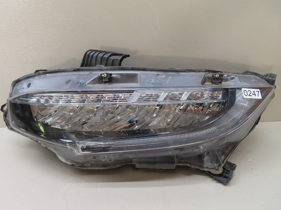 2016 2017 2018 HONDA CIVIC LED HEADLIGHT LEFT SIDE LH OEM