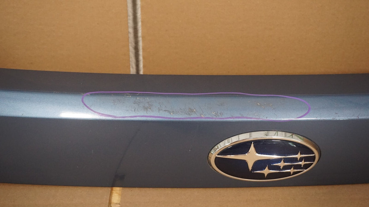 2019-2021 SUBARU FORESTER REAR TRUNK LID TAILGATE MOLDING PANEL HITCH TRIM OEM