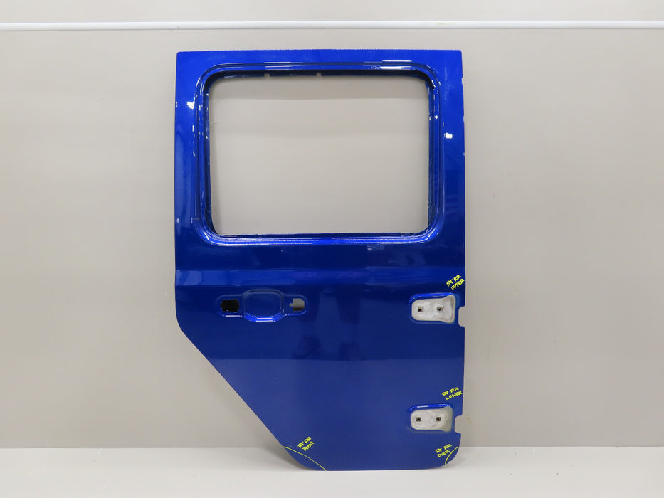 2018-2024 JEEP WRANGLER/GLADIATOR REAR RIGHT PASSENGER SIDE DOOR PANEL SHELL OEM